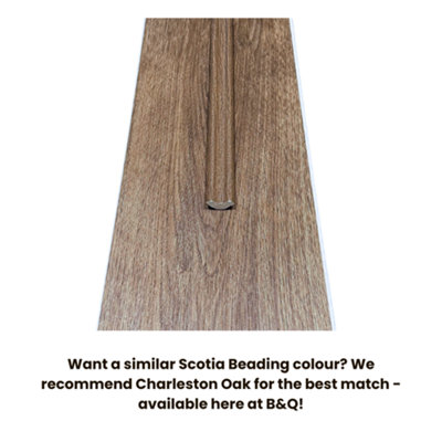 SPC Click Flooring Composite Plank Flooring - Underlay Installed - Dark Walnut Oak Plank Style 2.193m2 Pack
