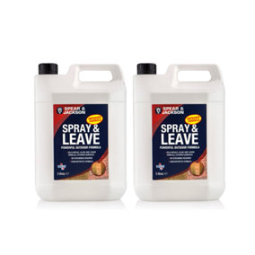Spear and Jackson - Spray and Leave Concentrate 2 x 5 Litres