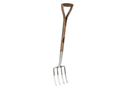 Forchetta Da Giardinaggio Per Bambini Spear & Jackson - Acciaio Inossidabile, Manico In Legno - Foto 1