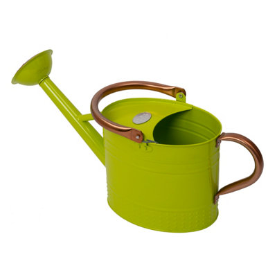 Spear & Jackson 45LWC382KEW 4.5L French Style Watering Can (Bright Green)
