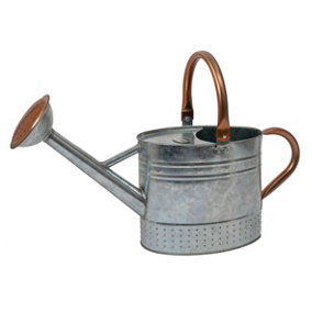 Spear & Jackson 45LWCGALVKEW 4.5L French Style Watering Can (Galvanished Finish)