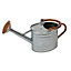 Spear & Jackson 45LWCGALVKEW 4.5L French Style Watering Can (Galvanished Finish)