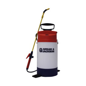 Spear & Jackson 5 Litre Pump Action Pressure Sprayer for Wood Stain