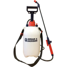 Spear & Jackson 5LPAPS Pump Action Pressure Sprayer 5 Litre