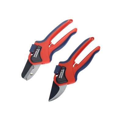 Spear & Jackson 6070TP Garden Secateurs Gift Set (Bypass & Anvil