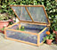 Spear & Jackson COLDFRAME1 Wooden Greenhouse Garden Cold Frame Grow House Shelter (L105 x W68 x H7.5cm)