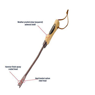 Spear & Jackson Elements Dandelion Weeder - Carbon Steel Hand Weeding ...