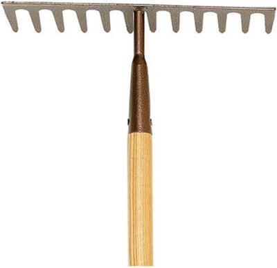Spear & Jackson Elements Heavy Duty Soil Rake Carbon Steel Head ...