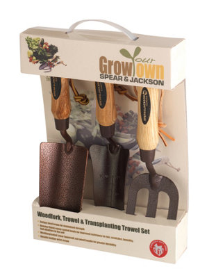 Spear & jackson trowel deals and hand fork set