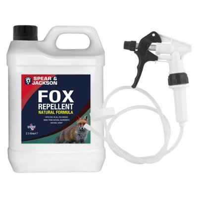 Spear & Jackson Fox Repellent 2.5L with Long Hose Trigger