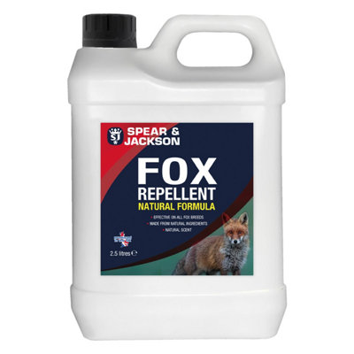 Spear & Jackson Fox Repellent 2 x 2.5L - Multi Pack