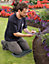 Spear & Jackson Kew Gardens Collection Dark Green Cushioned Garden Kneeler