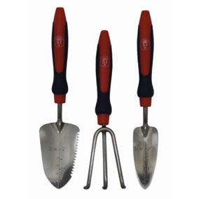 Spear & Jackson MINI3PS Mini Garden Hand Tool 3-Piece Gift Set (Mini Trowel, Cultivator, Transplanting Trowel)