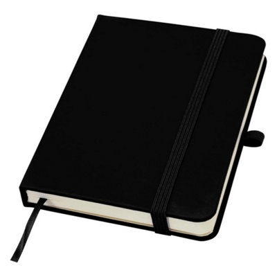 Spect Plus Hard Cover A6 Notebook Solid Black (One Size)