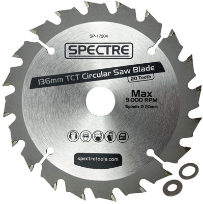 136mm circular on sale saw blade