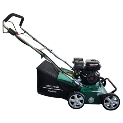 Spectrum KT400-3 Pro 3-in-1 Petrol Lawn Scarifier, Aerator & Sweeper ...