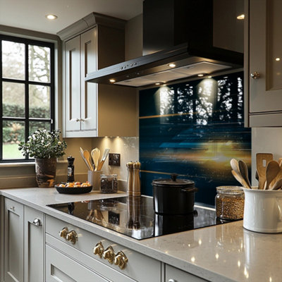 Speed Movement Splash Back designer style