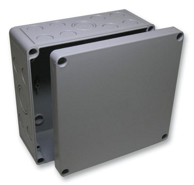 SPELSBERG - IP66 Polystyrene Enclosure with Metric Knockouts - 182x180x90mm