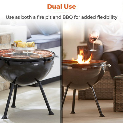Sphere Pit 'N' Grill 2-in-1 Black - 3
