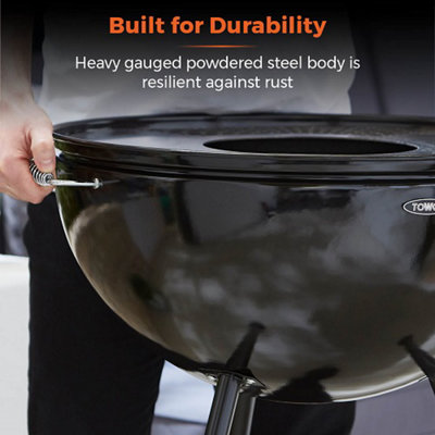 Sphere Pit 'N' Grill 2-in-1 Black - 7