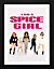 Spice Girls Canapé Rose  30 x 40cm Framed Collector Print