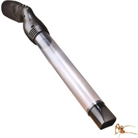 Spider and Insect Vacuum Catcher - Battery Powered Long Reach Bug Suction Vac with LED Light - Humane No Kill Suction Tube
