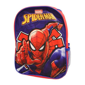 Spider-Man Childrens/Kids Character Backpack Red/Blue (One Size)