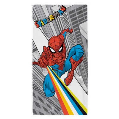 Mini Spider-Man Grey - Marvel- 100% Cotton Fabric