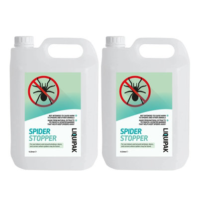 Spider Stopper Spray Peppermint Oil, Indoor, Pet Safe Once Dry 2x5L ...