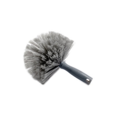 Spider Web Duster Brush - Inside / Outside - Fits Telescopic Poles - Ceilings, Fixtures, Shelves - Cobweb Dusting by UNGER