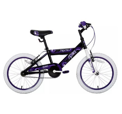 Spike 18inch Wheel Size Kids Mountain Bike Front Rear V Type Brakes 1 Gear ATB Tyers Adjustable Seat Handlebars