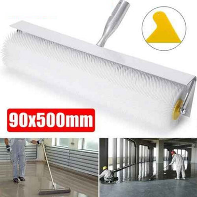 18-Inch Spike Roller Refill For Self-Leveling Cement – Durable Tool For Removing Bubbles, Smooth Floors, Fits Epoxy & Floor Compound