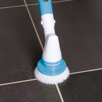 Spin Scrubber for Awkward Areas and Corners, Cordless Electric Cleaning ...