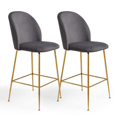 Tall grey online bar stools