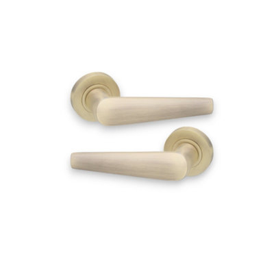 SPIRA BRASS Aero Lever on Rose Matt Antique