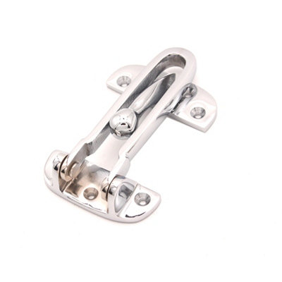 SPIRA BRASS Brass Door Guard 105mm Polished Chrome