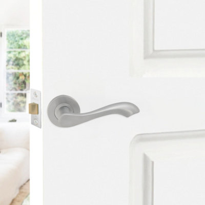 SPIRA BRASS Camila Lever on Rose Satin Chrome