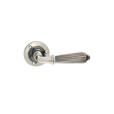 SPIRA BRASS Regency Lever Door Handle Aged Nickel