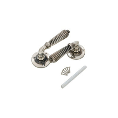 SPIRA BRASS Regency Lever Door Handle Aged Nickel