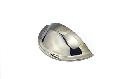 SPIRA BRASS Slim Cup Handle Small Polished Nickel