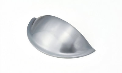 SPIRA BRASS Slim Cup Handle Small Satin Chrome