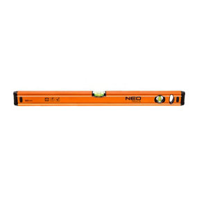 Spirit Level 60cm 2 Vials 1 Milled Surface NEO TOOLS
