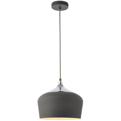 Spitalfields Pendant Ceiling Light Grey