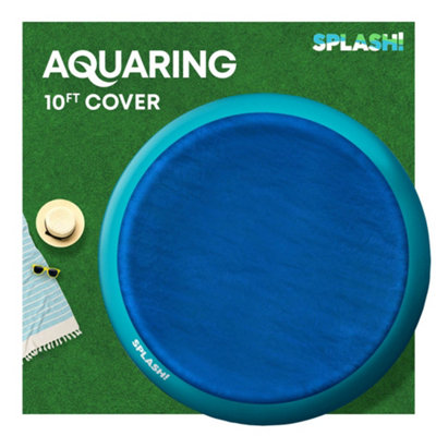 SPLASH AquaRing Pool Cover 10ft Round Swimming Pool Cover Outdoor ...