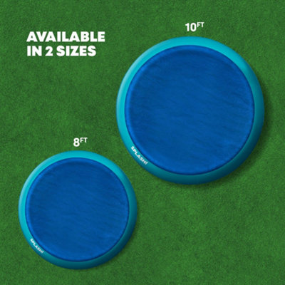 SPLASH AquaRing Swimming Pool Cover - Round Paddling Pool Protection, 8ft