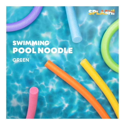 SPLASH Green Pool Noodle Foam Swimming Noodle Float Swim Noodle for ...