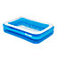 SPLASH Inflatable Paddling Pool - 6.5ft, Lightweight, Durable, Easy Inflation & Drainage