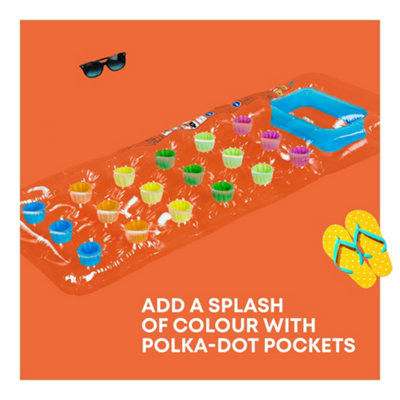 SPLASH Inflatable Pool Lilo Pocket Fashionable Water Lounger