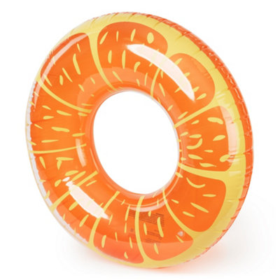 SPLASH Inflatable Swimming Pool Rings Float - Orange