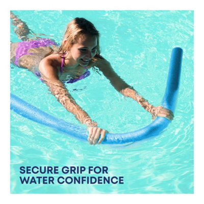 SPLASH Light Blue Pool Noodle Foam Swimming Noodle Float Swim Noodle ...